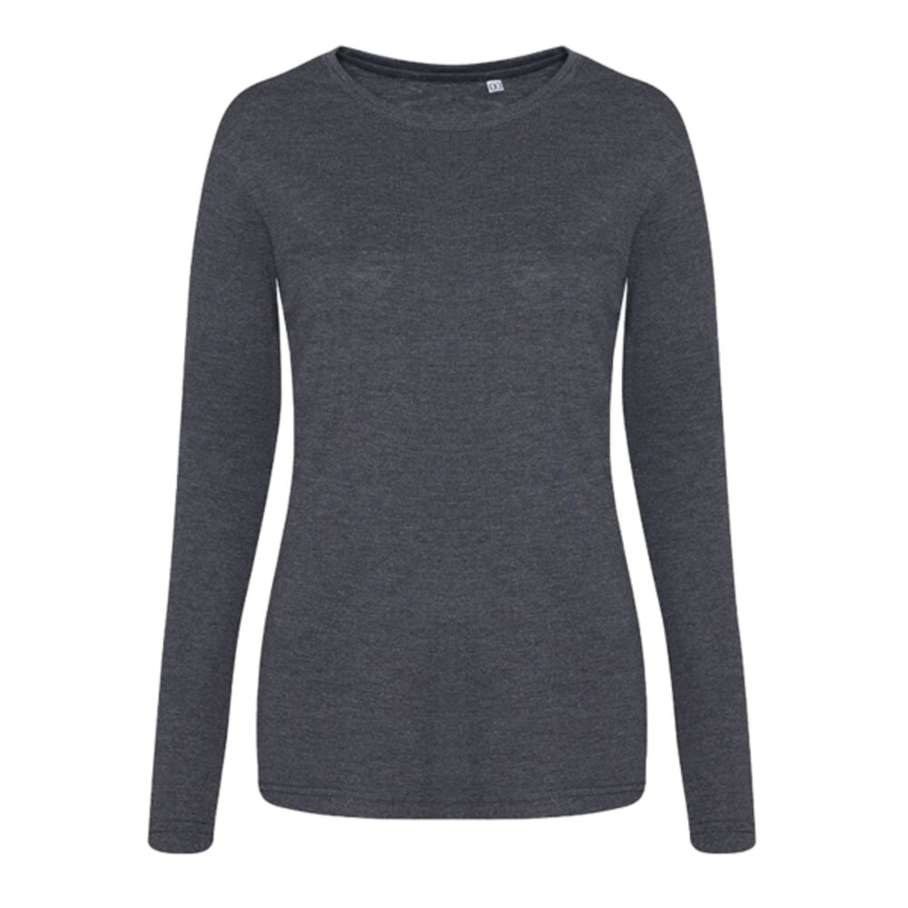 AWDis Ladies Long Sleeve Tri-Blend T-Shirt Thumbnail